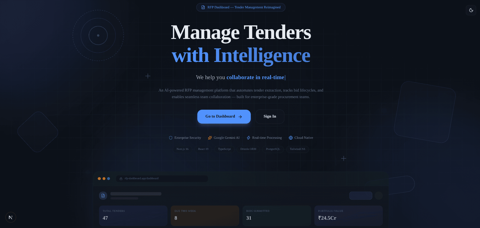 Manage Proposals with Intelligence — Enterprise Proposal Tracking System